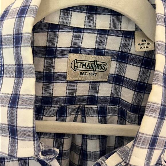 Gitman brothers blue plaid - Picture 2 of 4